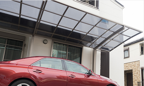 外構工事 テラス・カーポート